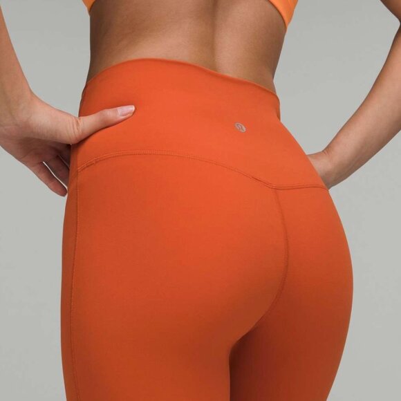 Lululemon Align High-Rise Pant 25" Canyon Orange - Size 10 - Picture 12 of 12